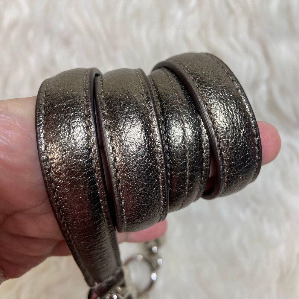 Silver Coach Crossbody Replacement Strap